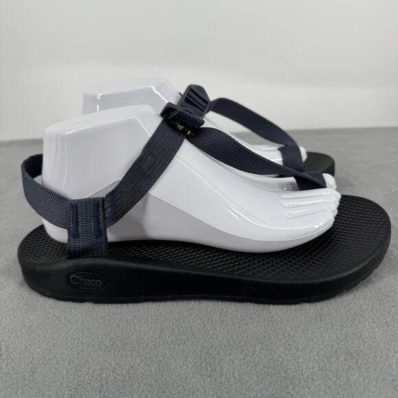 Chaco Bodhi Sandals Mens 8‎ Blue Gray Toe Loop Adjustable Hiking JCH108309